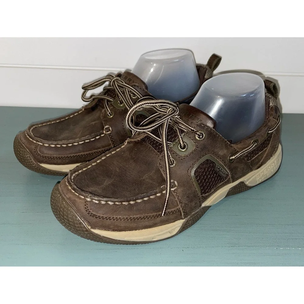 Sperry Top-Sider Billfish 3-Eye Brown Boat‎ Shoe Men's size 8 Medium